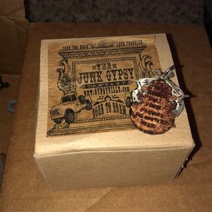 Junk Gypsy Necklace Charm Pistols
